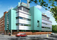 Photograph of the department of Chemistry where the core of OMIC is housed.